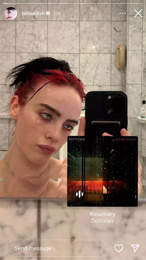 billie eilish topless|Billie Eilish poses topless in sultry snaps as she launches her。